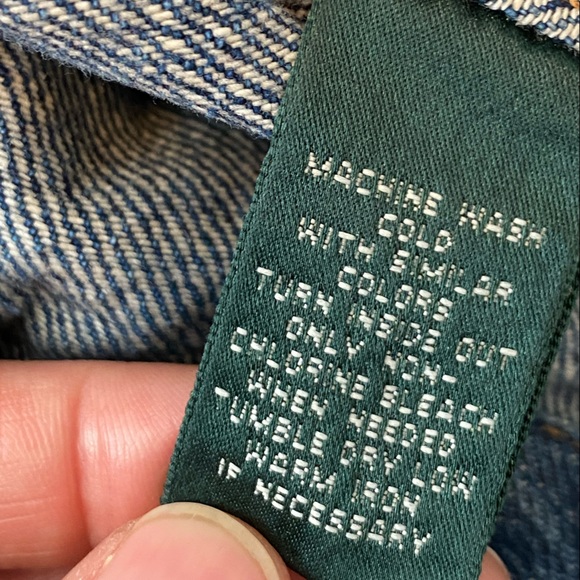 Lauren Jeans  Peplum Bottom Jean Skirt, size 14P - Picture 5 of 5